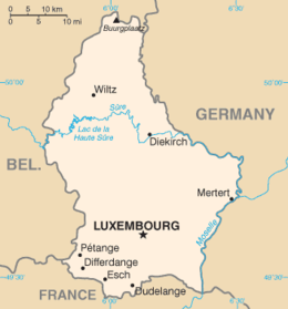 capitale lussemburgo